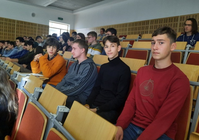uczniowie II LO podczas Jagiellońskich warsztatów matematycznych